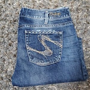 Silver Women's Suki Bootcut Jeans W34/L34